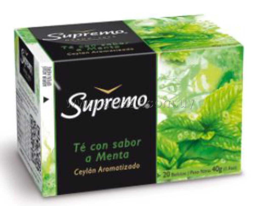 TE SUPREMO SABOR MENTA 20 SOBRES 22 % - Imagen principal