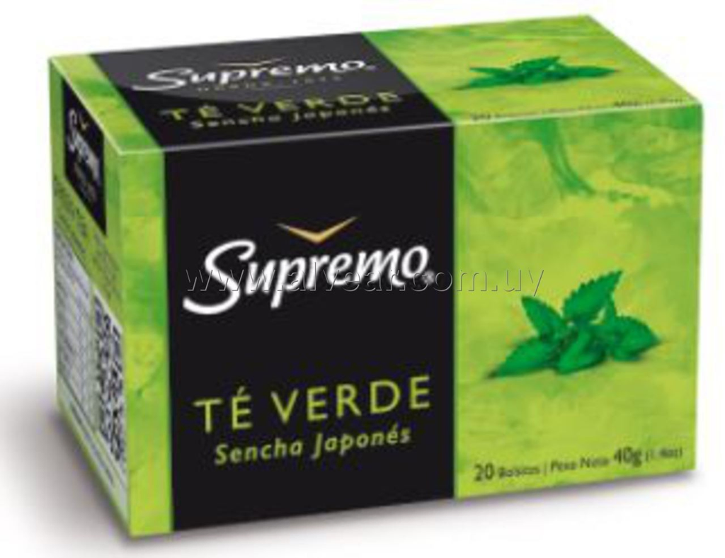 TE SUPREMO VERDE 20 SOBRES - Imagen principal