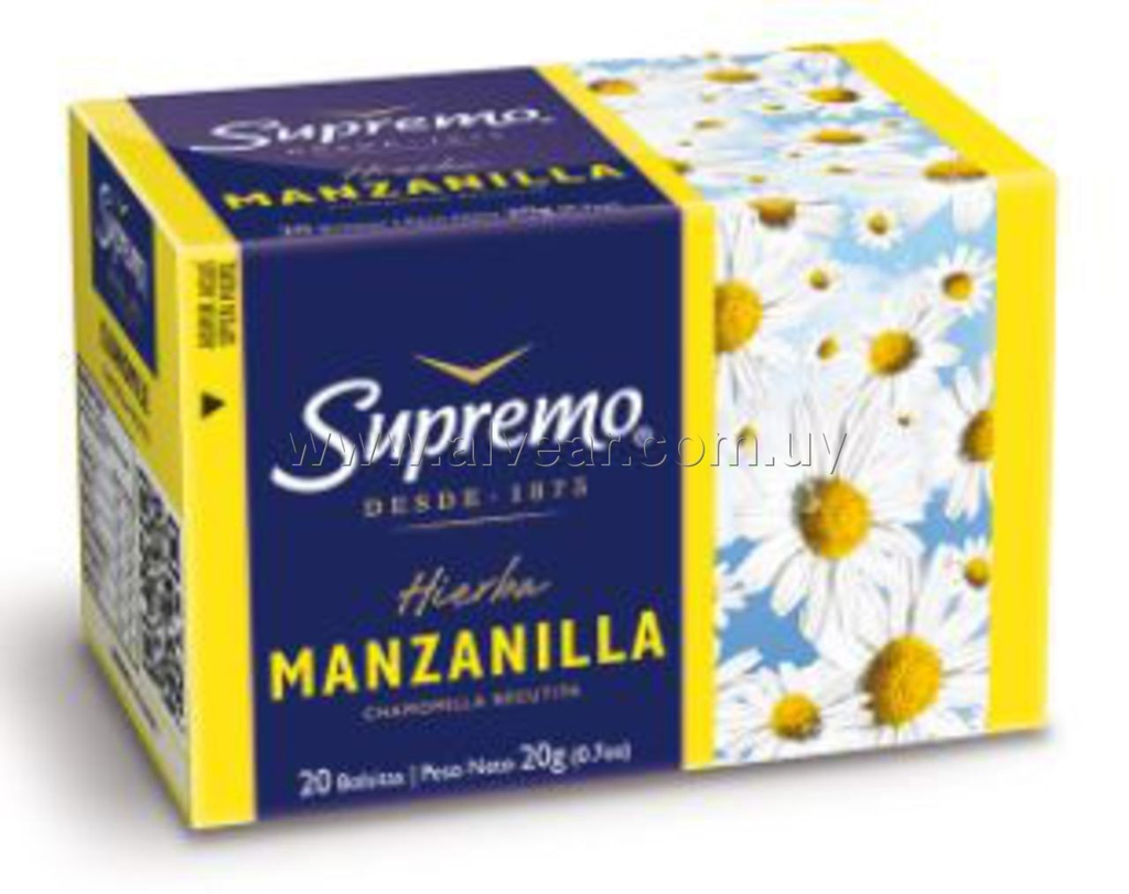 TE SUPREMO MANZANILLA 20 SOBRES - Imagen principal