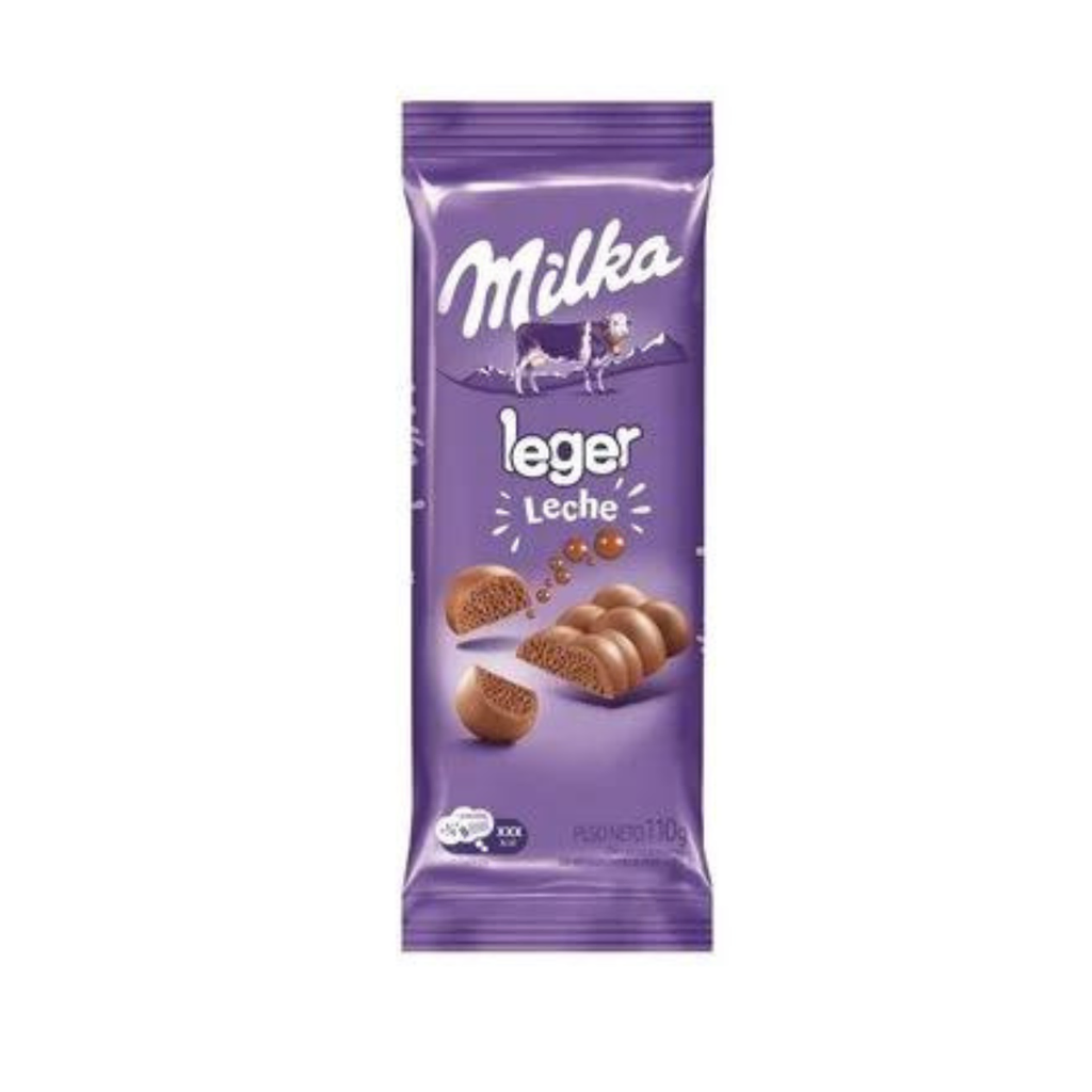 TABLETA MILKA LEGER LECHE 110 GR - Imagen principal