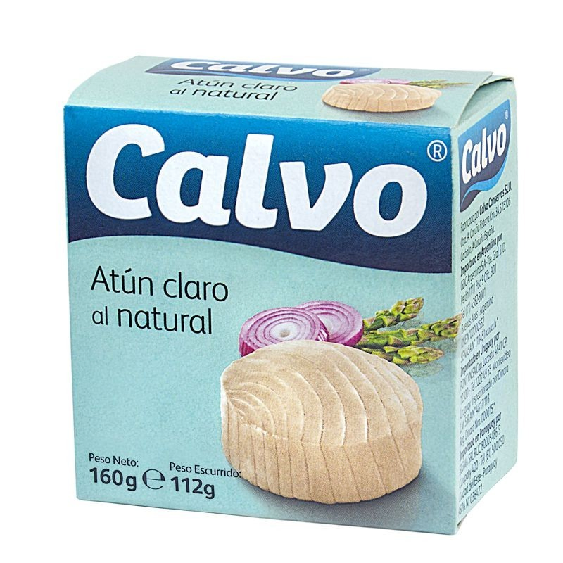 Atun calvo al natural 160 gr
