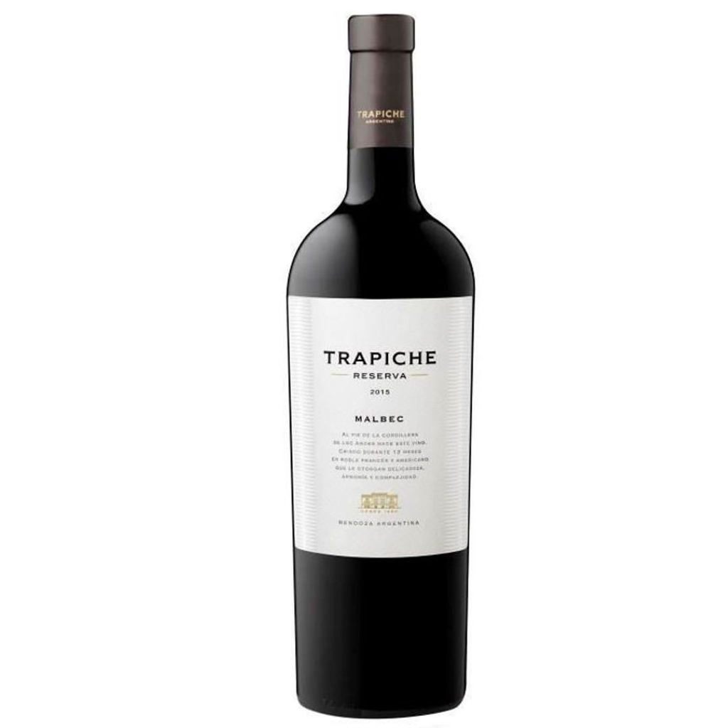 Vino trapiche reserva malbec 750 ml