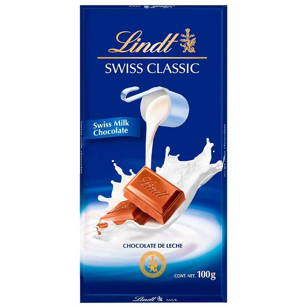 TABLETA LINDT LECHE 100 GR - Imagen principal