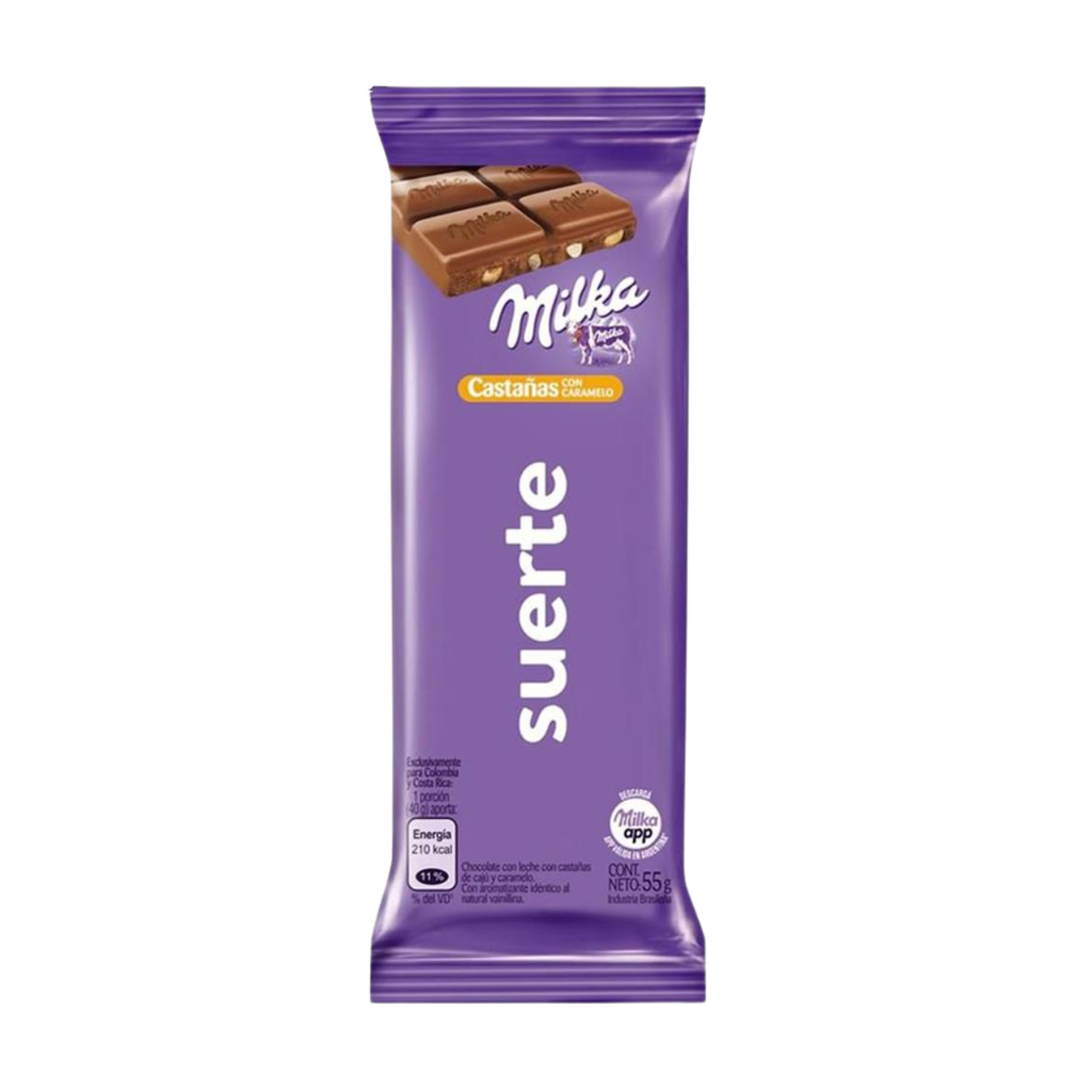 TABLETA MILKA CASTAÑAS 55 GR - Imagen principal