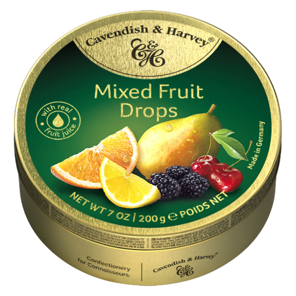 Caramelos c y h mixed fruits 200 gr