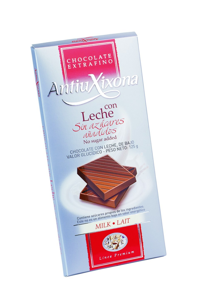 Tableta antiuxixona leche sin azucar 125 gr
