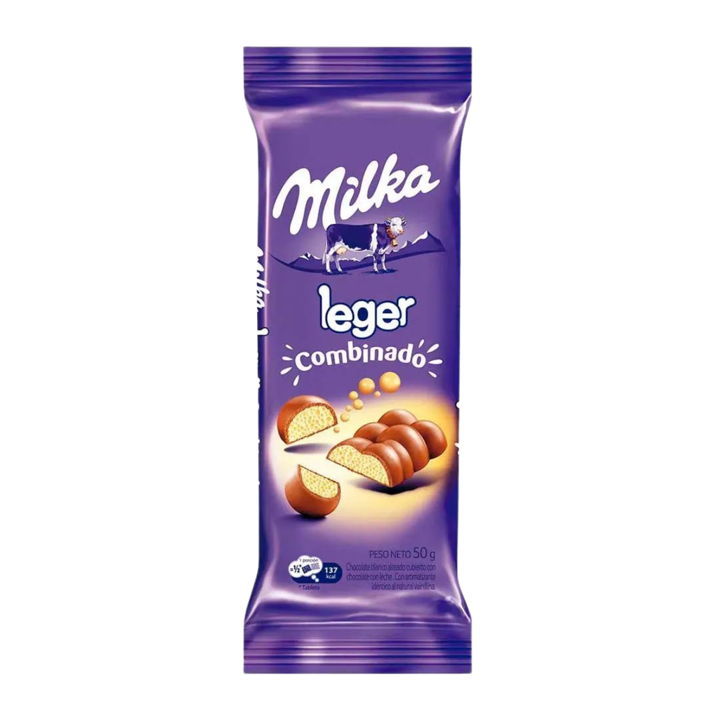 TABLETA MILKA LEGER COMBINADO 50 GR - Imagen principal