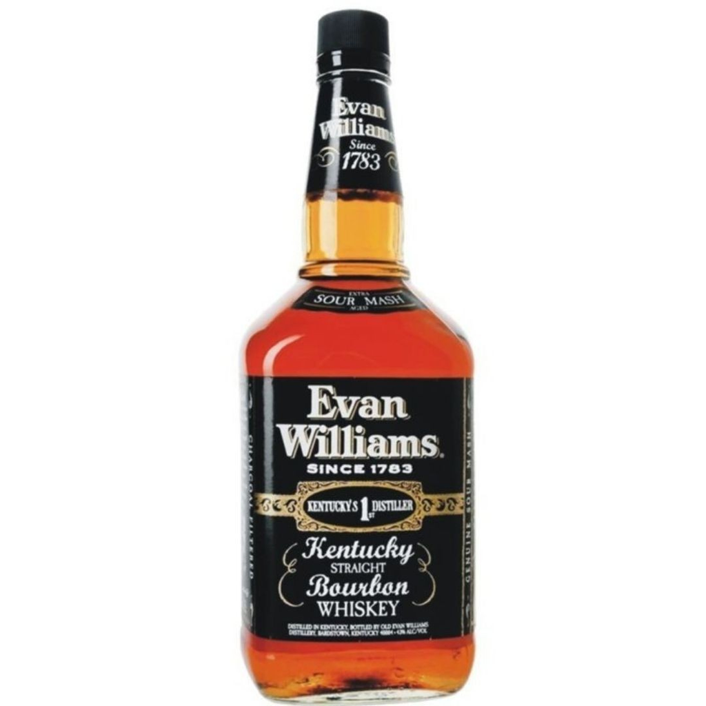 Whiskey evan williams black label bourbon 750 ml