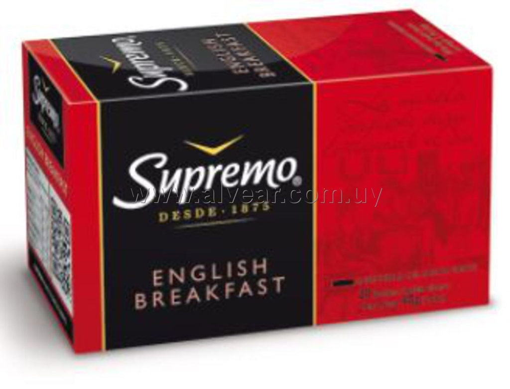 TE SUPREMO ENGLISH BREAKFAST 20 SOBRES - Imagen principal