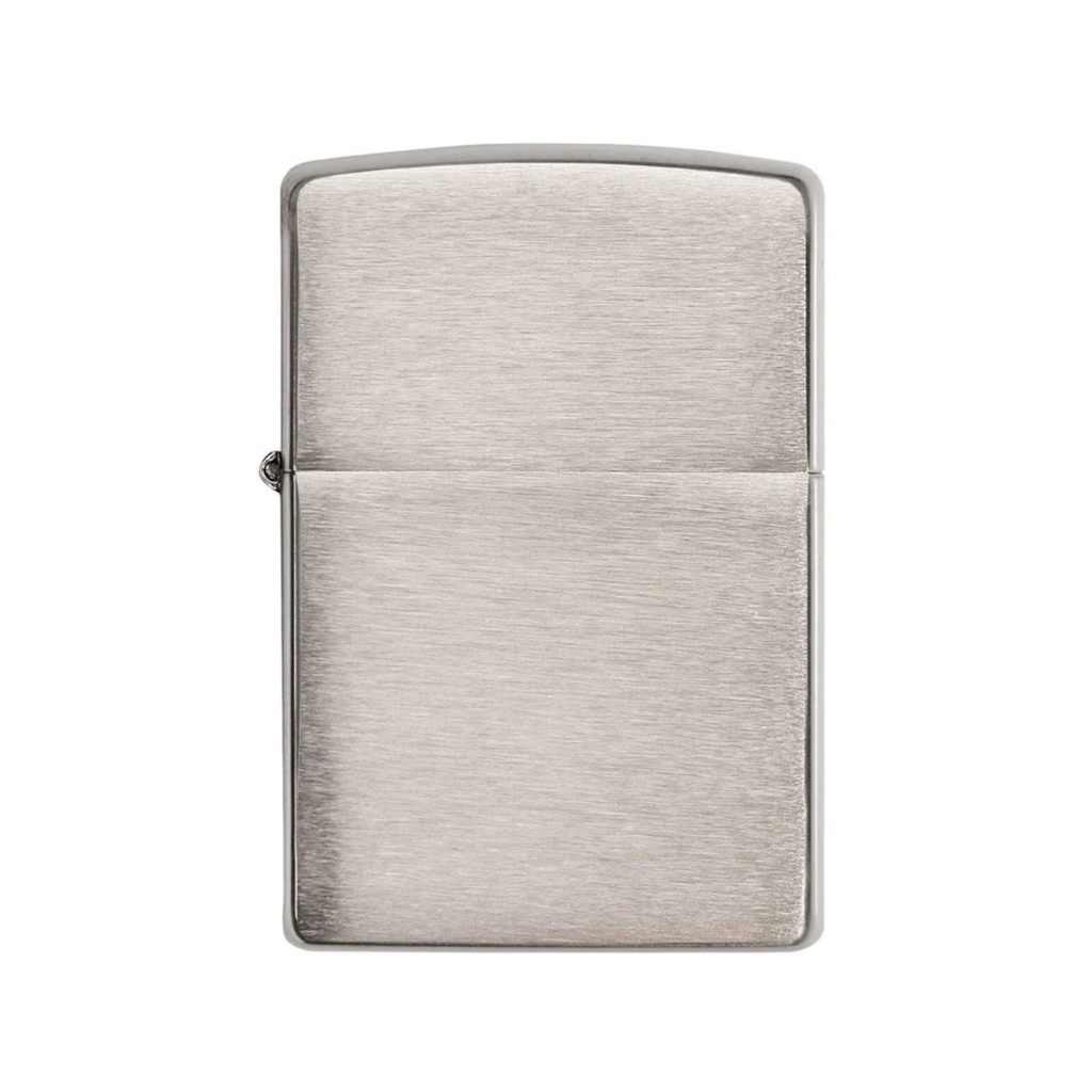 Zippo 200 reg brush fin chrome