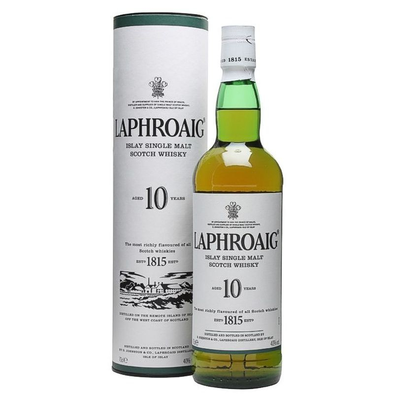WHISKY LAPHROAIG 10 AÑOS SINGLE MALT 750 ML - Imagen principal