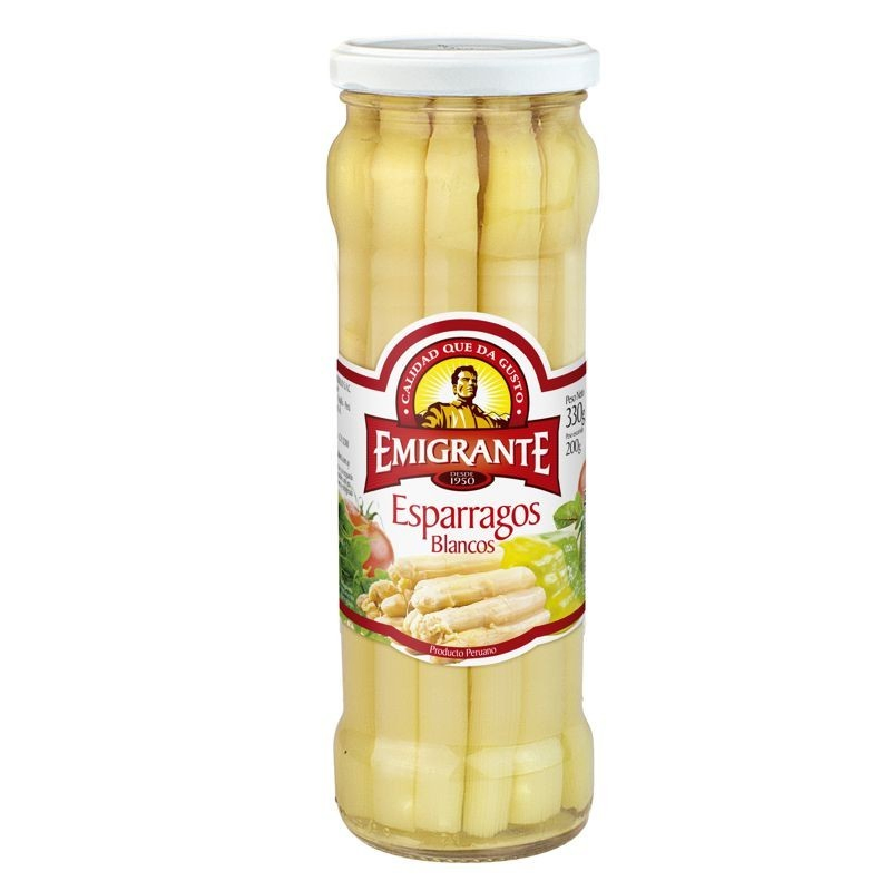 ESPARRAGOS BLANCOS EL EMIGRANTE 330 GR - Imagen principal
