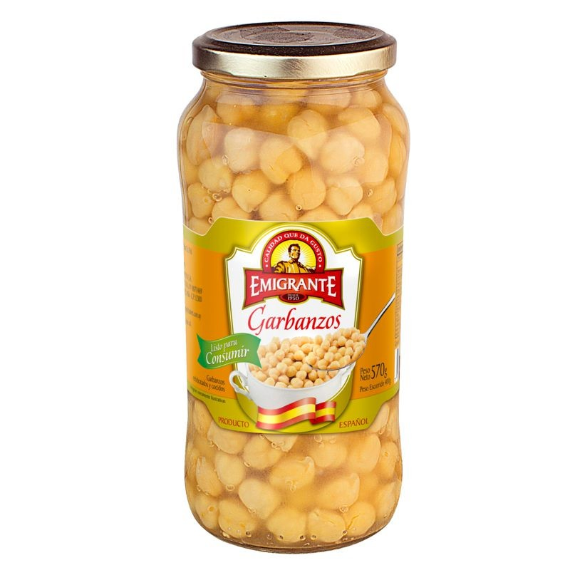 GARBANZOS EMIGRANTE CON VEGETALES 570 GR - Imagen principal