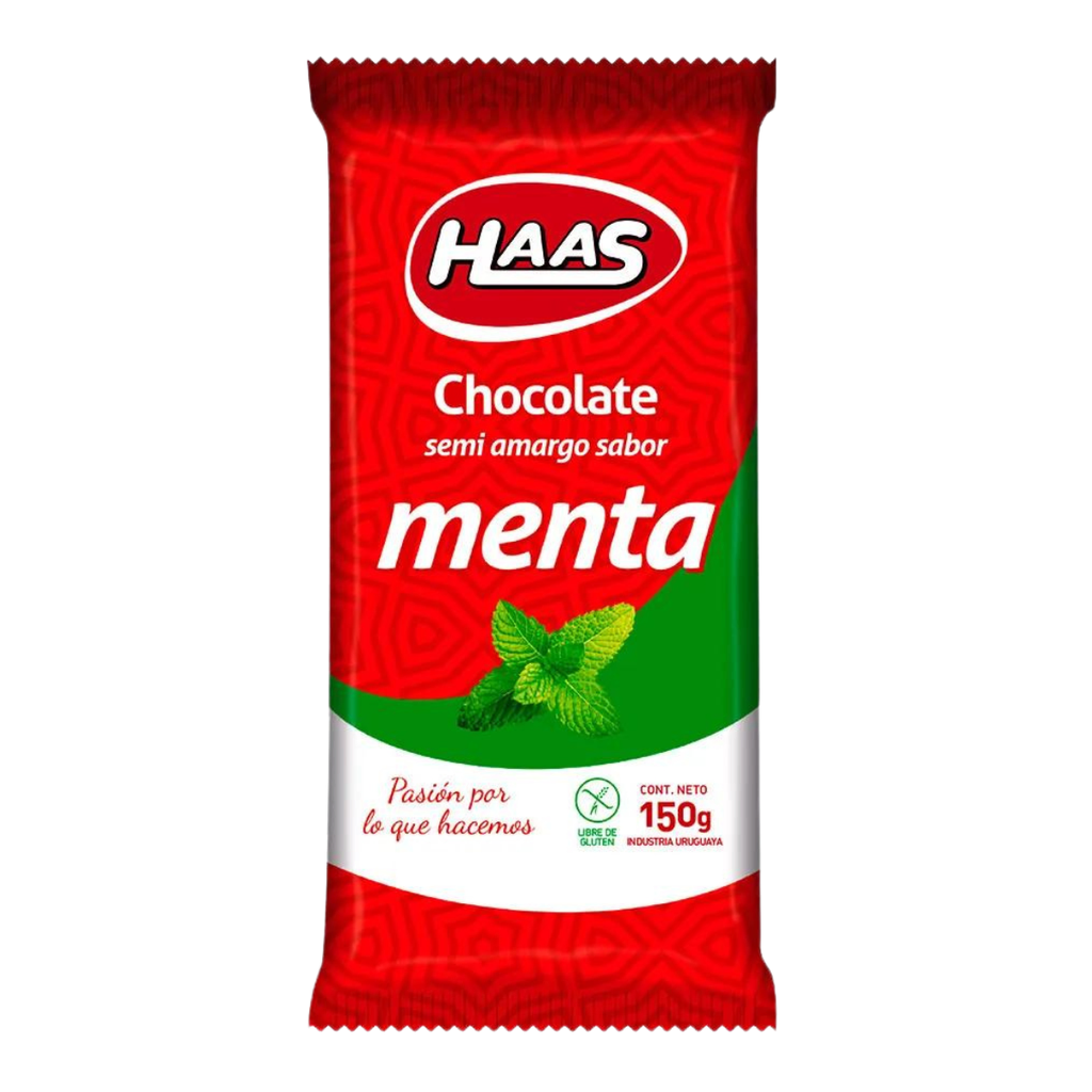 TABLETA HAAS MENTA 150 GR - Imagen principal
