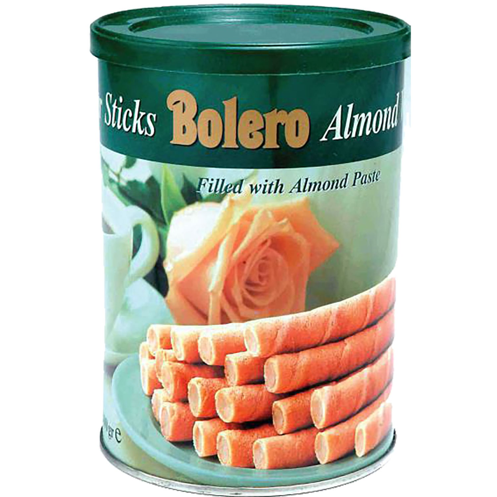Barquillos bolero almendra 400 gr