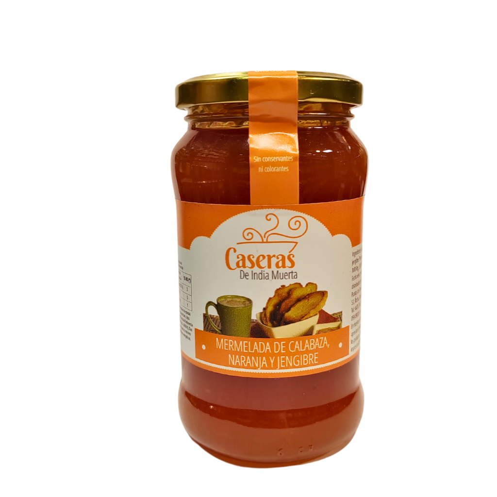 Mermelada india muerta calabaza naranja jengibre 460 gr