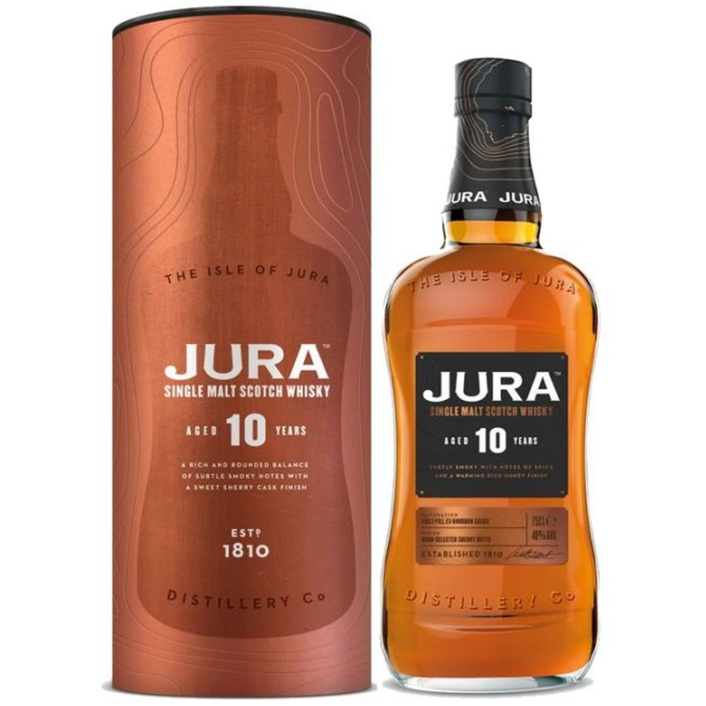 WHISKY ISLE OF JURA 10 AÑOS SINGLE MALT 700 ML - Imagen principal