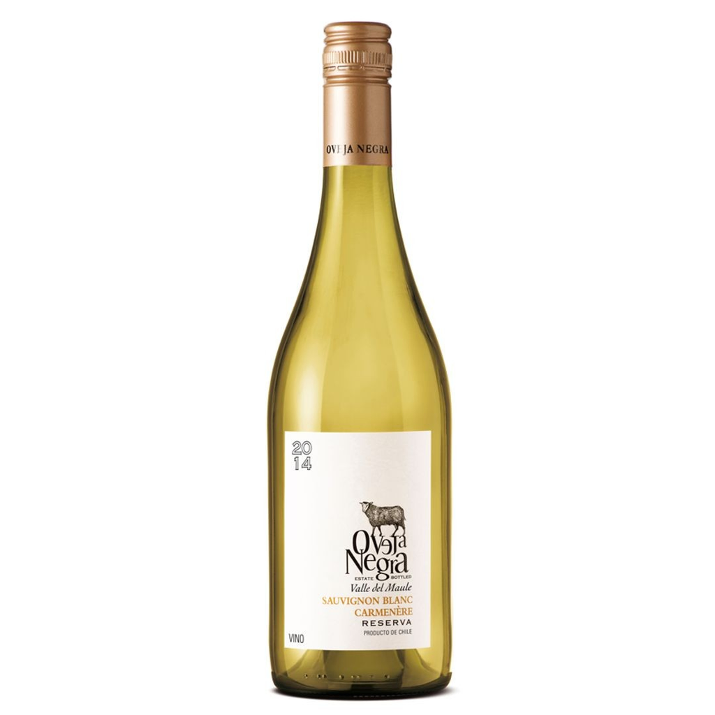 VINO OVEJA NEGRA SAUVIGNON BLANC CARMENEREE 750 ML