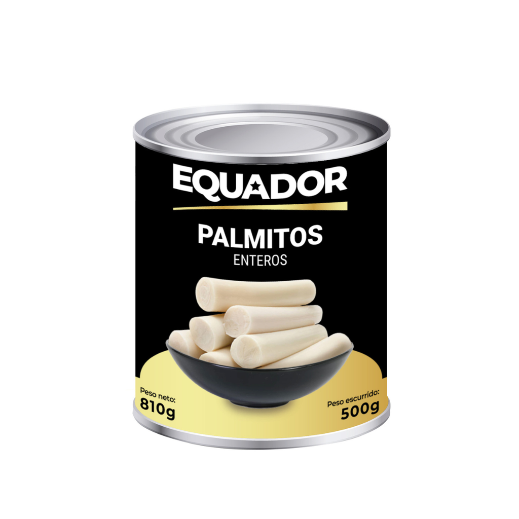 PALMITOS EQUADOR ENTEROS 810 GR - Imagen principal