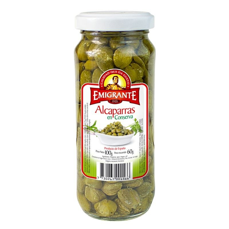 Alcaparras emigrante 100 gr