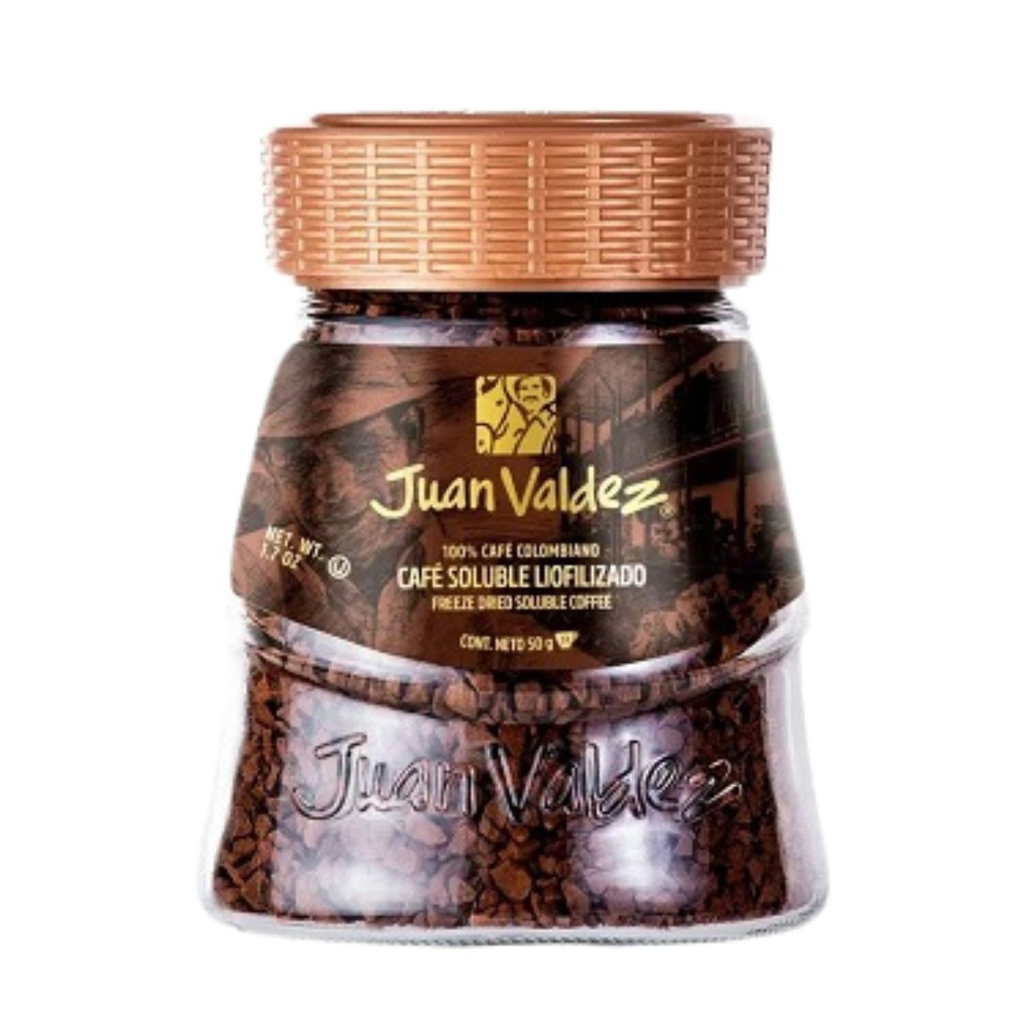 Cafe juan valdez liofilizado 50 gr
