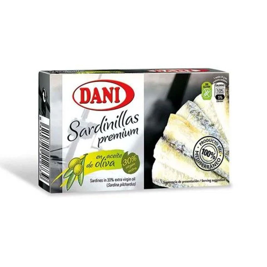 SARDINILLAS DANI EN OLIVA 90 GR - Imagen principal