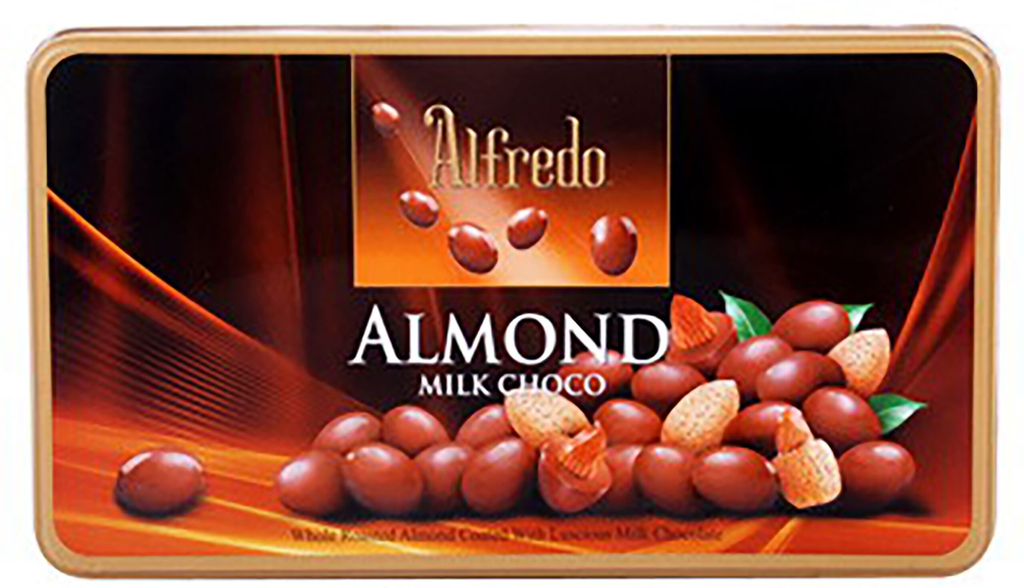 Bombonera alfredo almond 180 gr