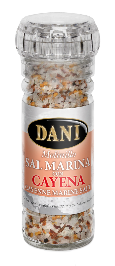 Molinillo dani sal marina cayena 100 gr