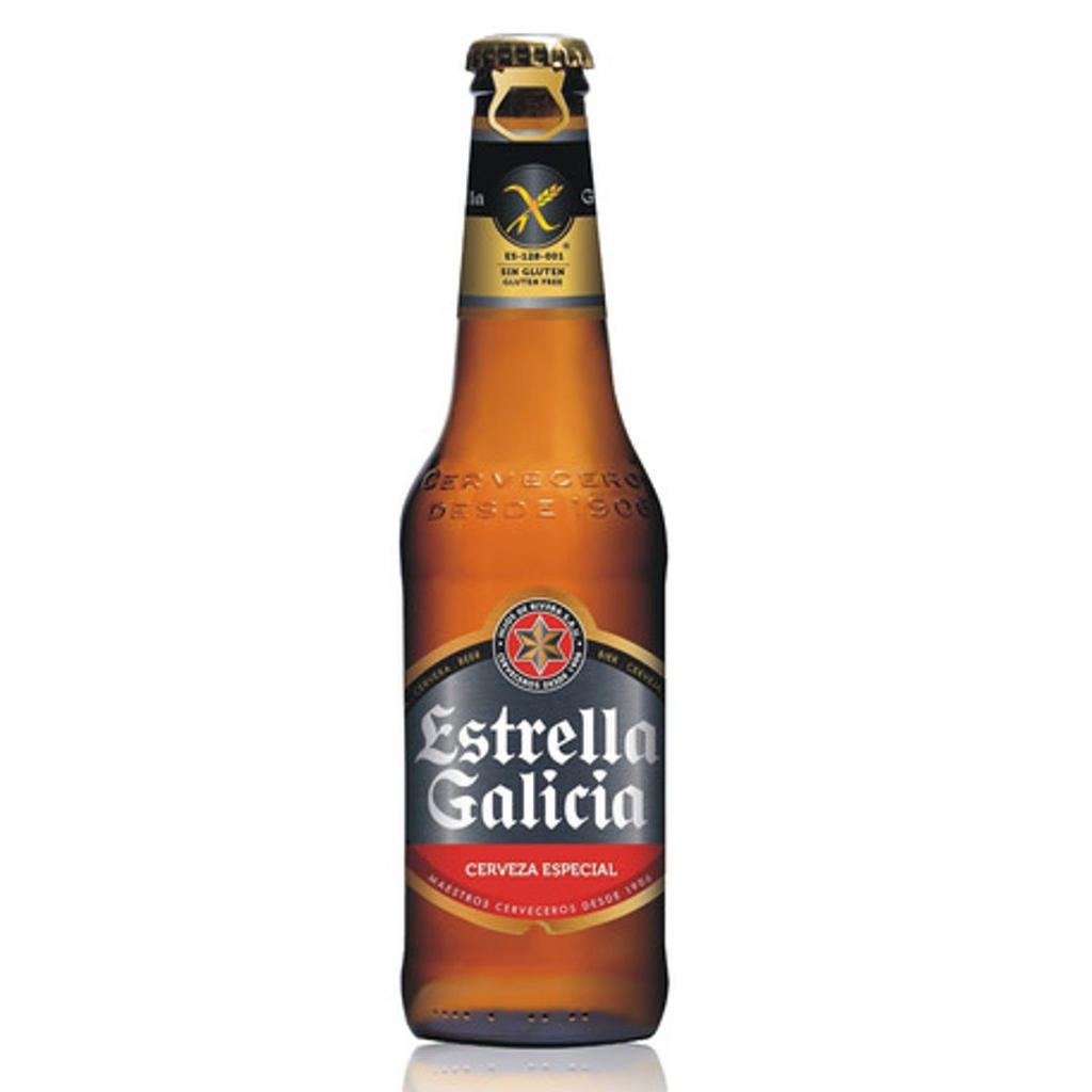Cerveza estrella de galicia sin gluten 330 ml - Imagen principal