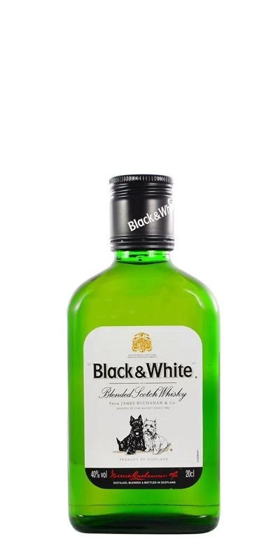 Whisky black &amp; white 200 ml
