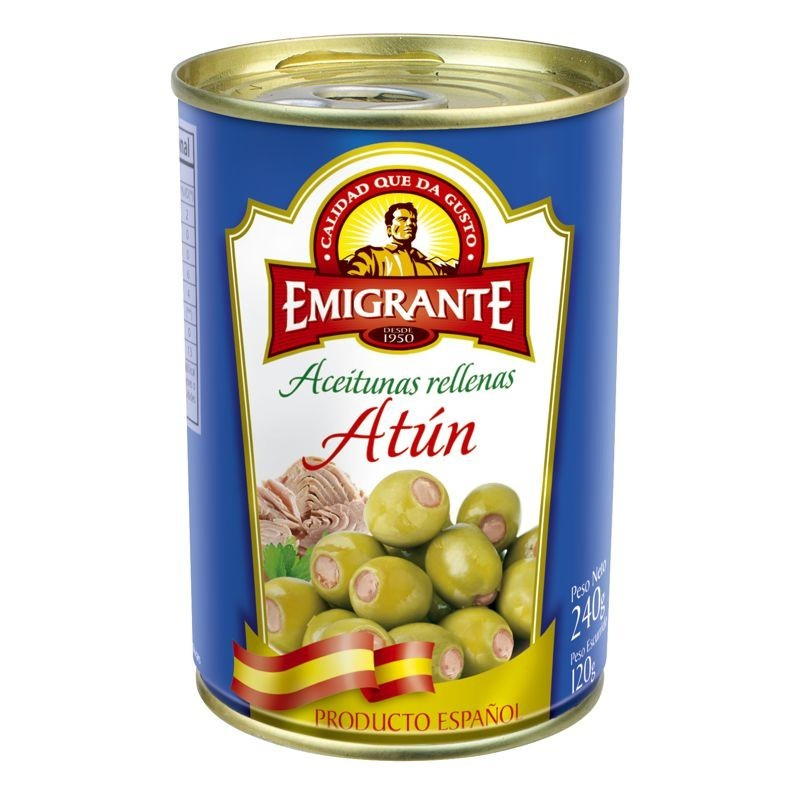 Aceitunas emigrante atun 280 gr