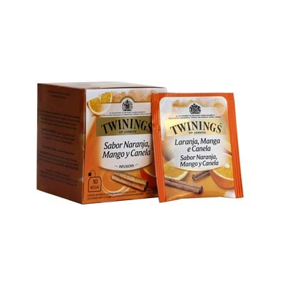 TE TWININGS ORANGE, MANGO & CINNAMON 10 SOBRES
