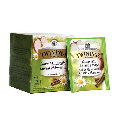TE TWININGS APPLE, CINNAMON & CAMOMILE 10 SOBRES - Imagen principal