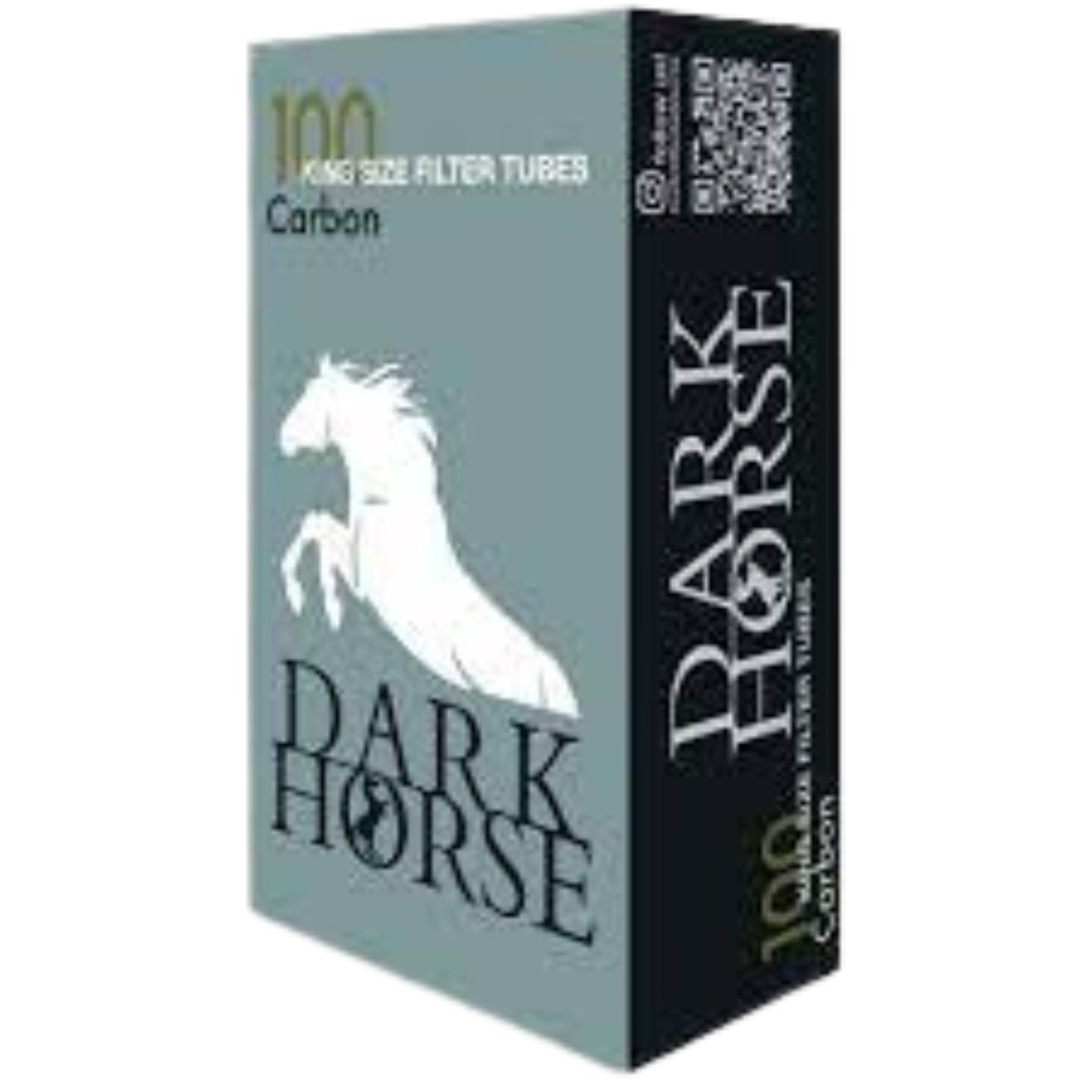 FILTROS TUBOS DARK HORSE CARBON 100 UNI - Imagen principal