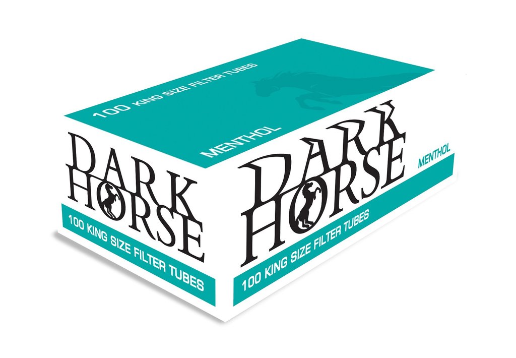 FILTROS TUBOS DARK HORSE MENTHOL 100 UNI - Imagen principal