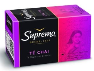 TE SUPREMO CHAI 20 SOBRES