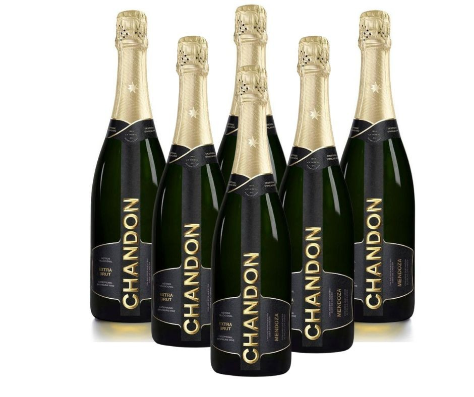 ESPUMANTE CHANDON EXTRA BRUT 750 ML X 6