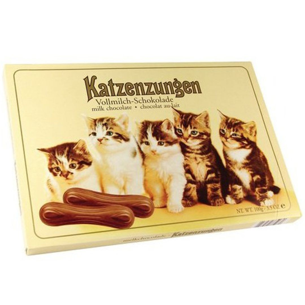 BOMBONERA KATZENZUNGEN LENGUITAS DE GATO 100 GR