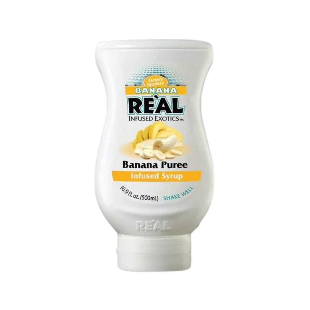 Real banana puree 500 ml