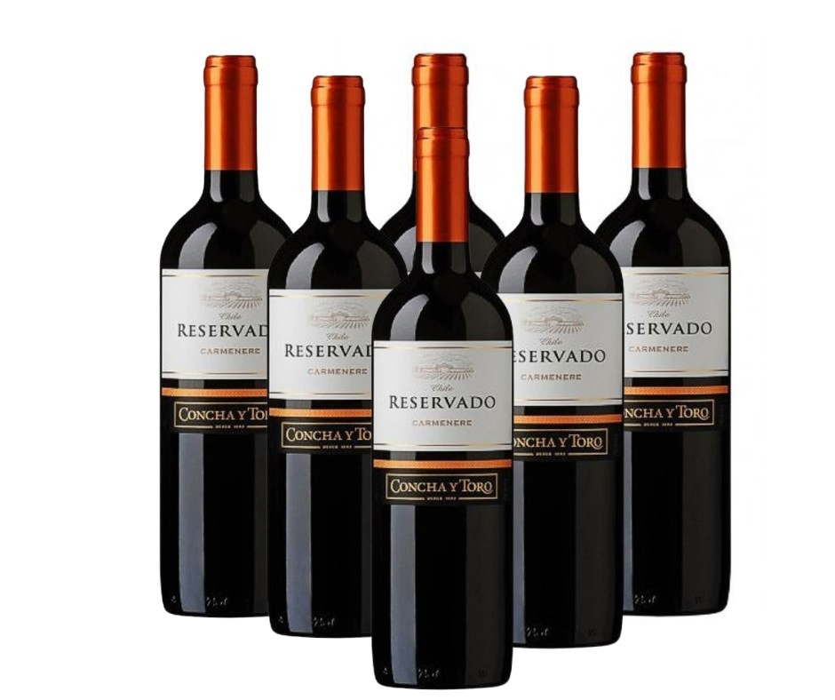 Vino concha y toro reservado carmener promo x 6 - Imagen principal