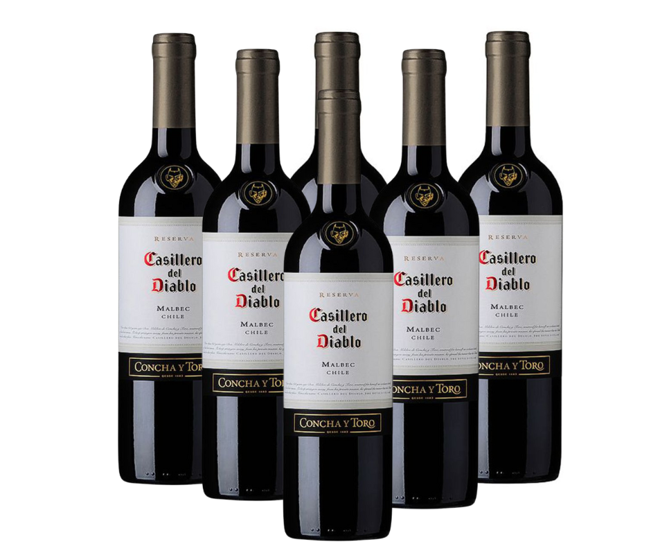 Vino casillero del diablo malbec promo x 6 - Imagen principal