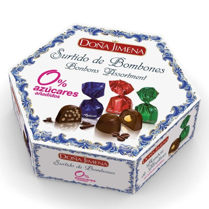 BOMBONERA DOÑA JIMENA SIN AZUCAR 200 GR