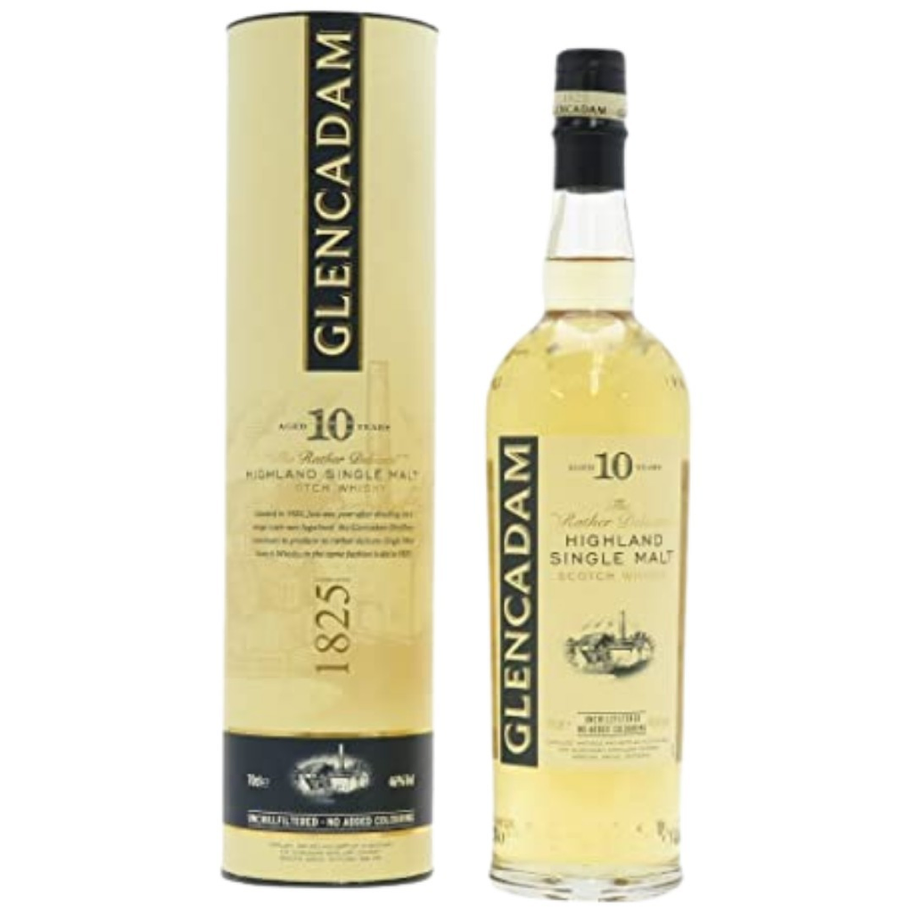 Whisky glencadam 10 años single malt 700 ml