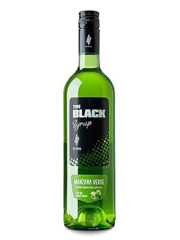 Syrup de manzana verde the black 750 ml