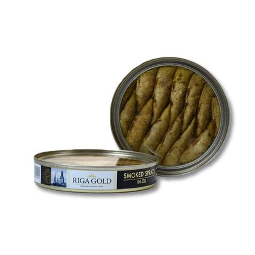 Sardinillas ahumadas riga gold 120 gr - Imagen principal