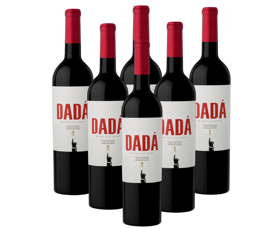 Vino dada las moras promo x 6