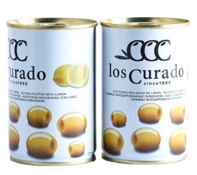 Aceitunas los curado verdes sin carozo 300 g