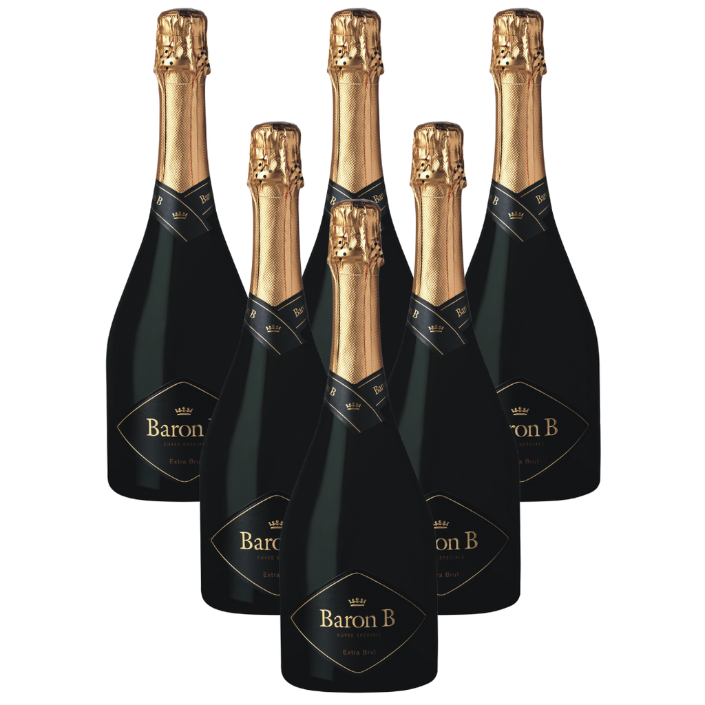 Espumante baron b brut 750 ml x 6