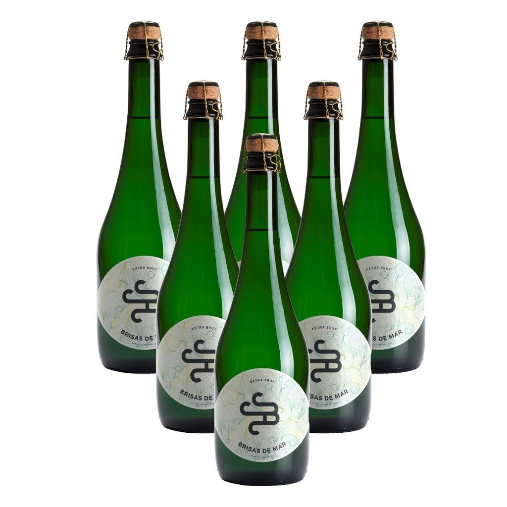 Espumante brisas de mar extra brut 750 ml x 6 promo
