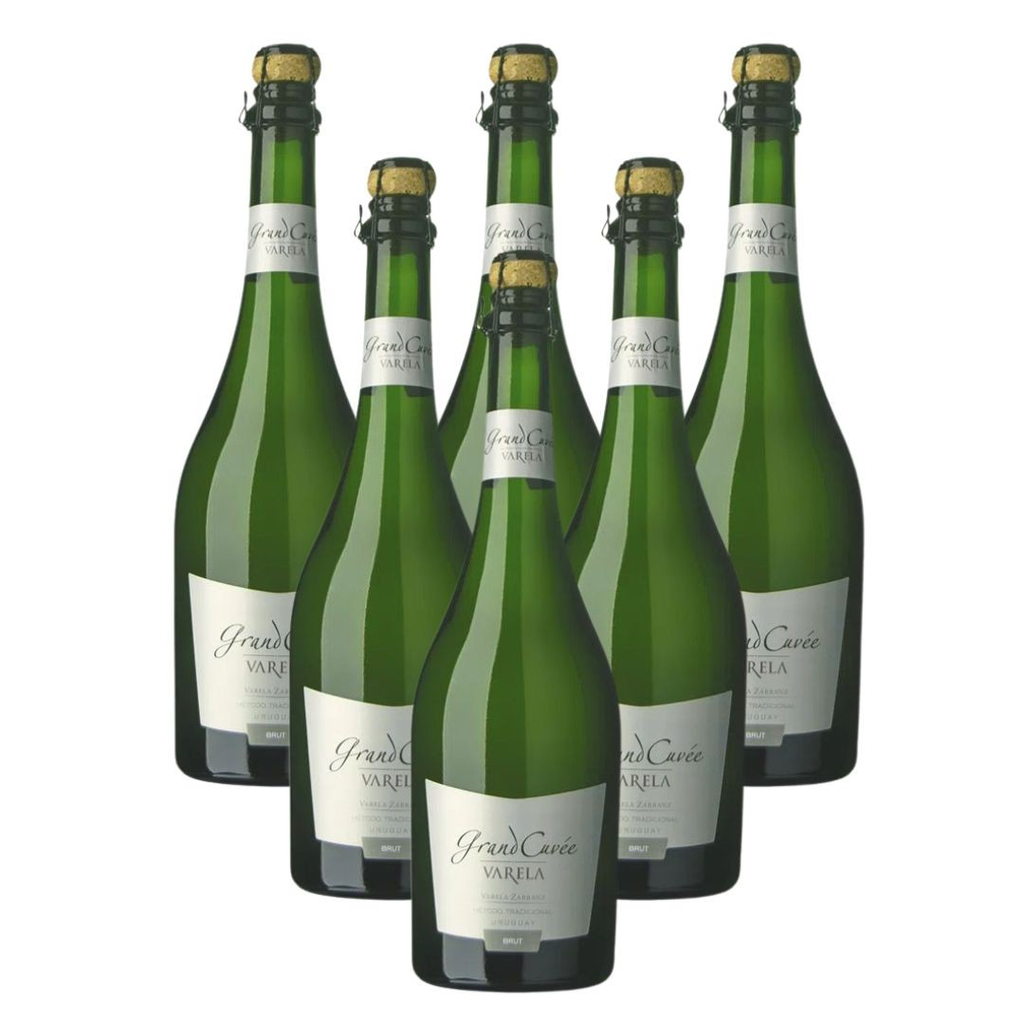 Espumante varela zarranz grand cuvee brut 750 ml x 6 promo